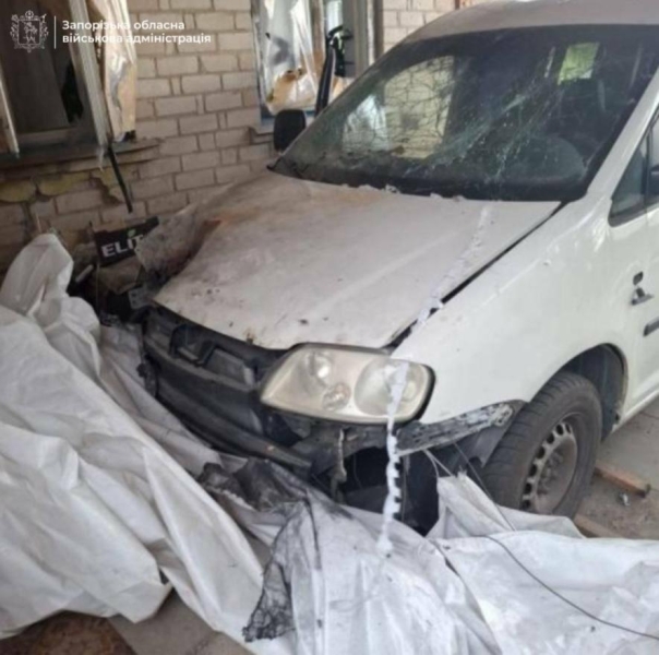 Армія РФ атакувала Василівський район: поранено 78-річного чоловіка