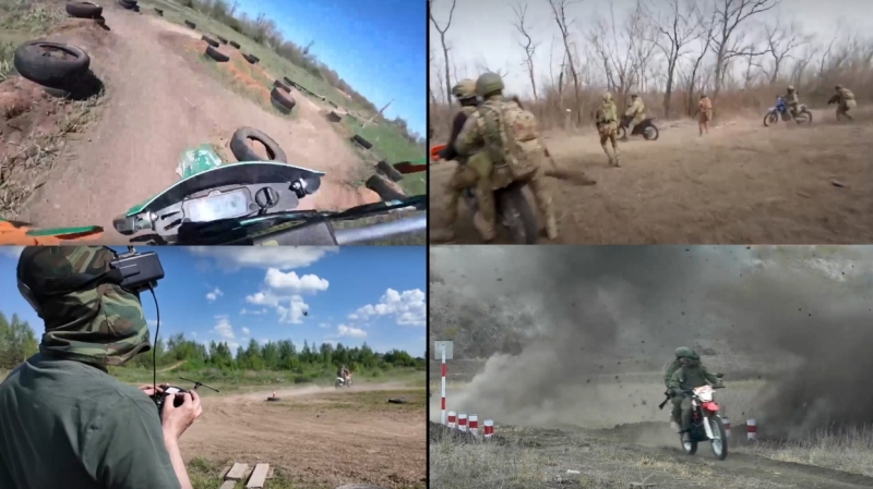 Драгуни XXI століття: Розбір тактики російських мотоштурмовиків