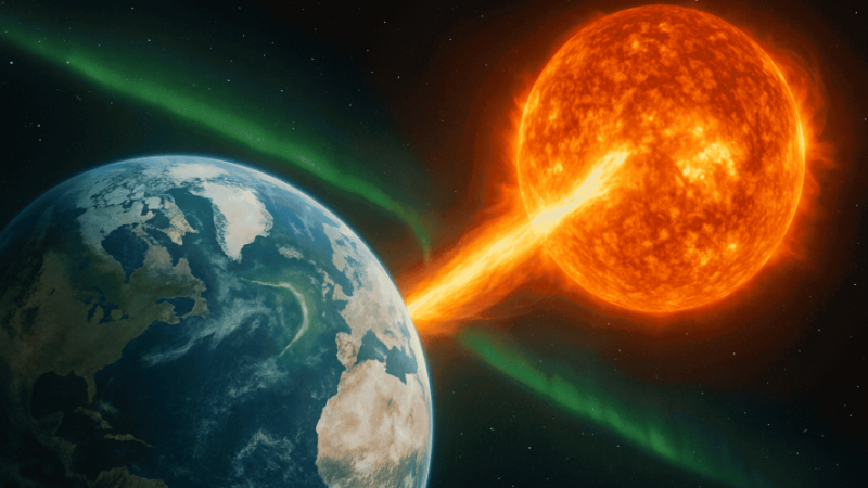 Космічні хвилі над Землею: як реагує наш організм на бурю з сонця