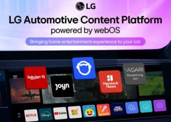 LG інтегрувала власну стрімінгову платформу в європейські моделі Kia