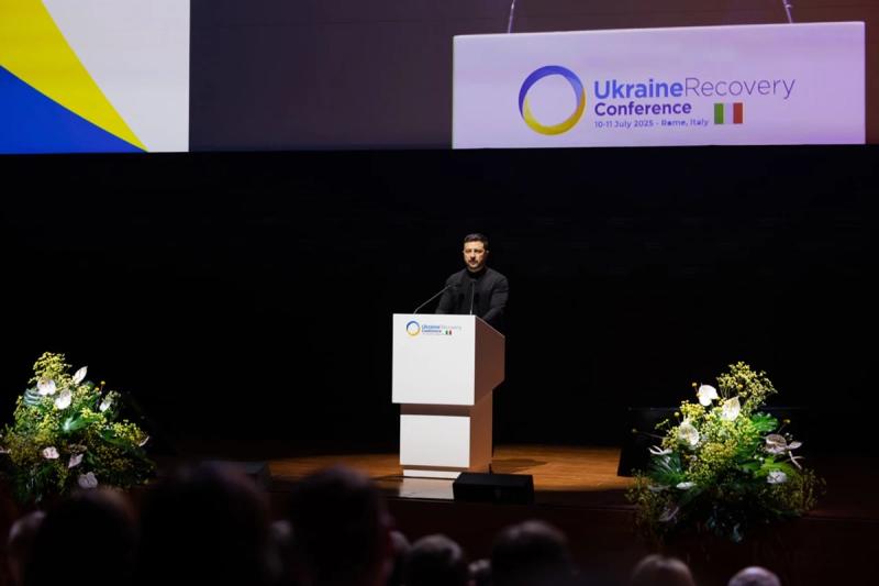 Конференція з питань відновлення України в Римі: команда з Полтавщини презентувала пріоритетні інвестиційні проєкти