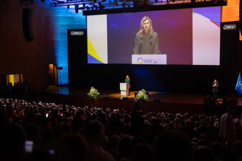 Конференція з питань відновлення України в Римі: команда з Полтавщини презентувала пріоритетні інвестиційні проєкти