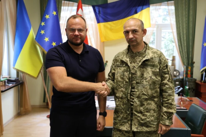 Лучани, які повернулися з полону, зустрілися з міським головою