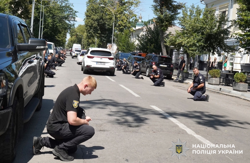 Полтавщина попрощалася з поліцейським Валерієм Багрінцевим, який загинув, захищаючи Україну
