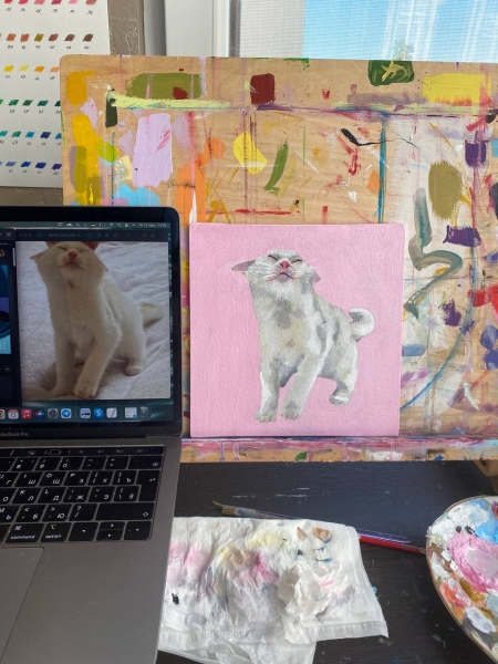 &ldquo;Приємно бачити емоції від картин&rdquo;: як Марія Устимчук малює домашніх улюбленців з України та всього світу