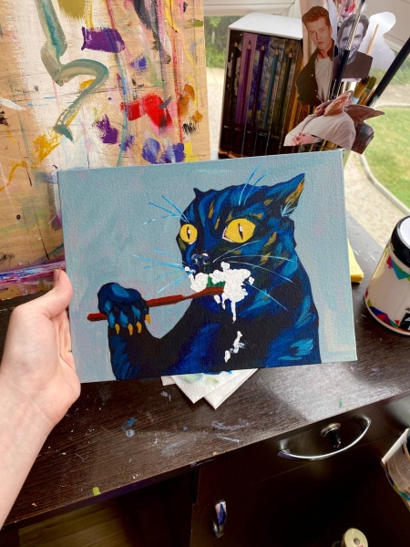 &ldquo;Приємно бачити емоції від картин&rdquo;: як Марія Устимчук малює домашніх улюбленців з України та всього світу