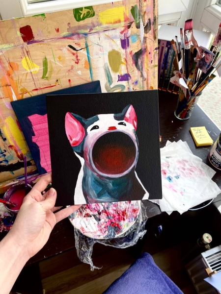 &ldquo;Приємно бачити емоції від картин&rdquo;: як Марія Устимчук малює домашніх улюбленців з України та всього світу