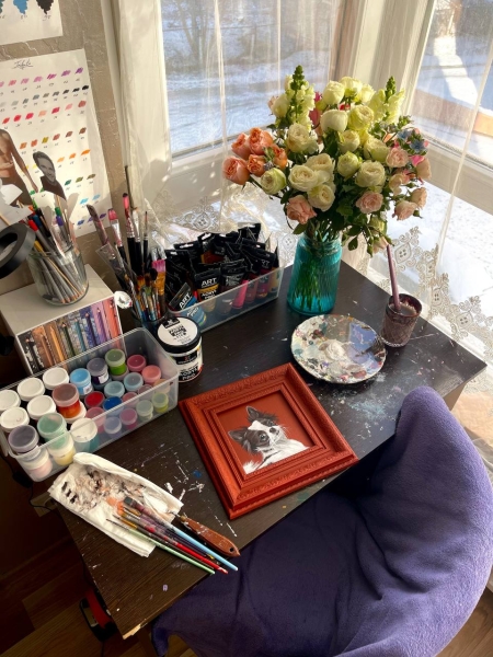 &ldquo;Приємно бачити емоції від картин&rdquo;: як Марія Устимчук малює домашніх улюбленців з України та всього світу