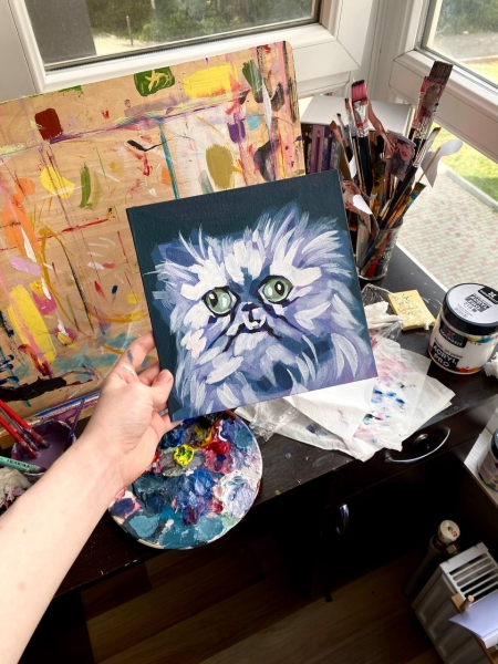 &ldquo;Приємно бачити емоції від картин&rdquo;: як Марія Устимчук малює домашніх улюбленців з України та всього світу