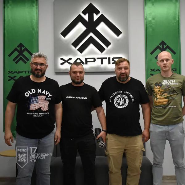 Свідомість — теж фронт: про зустріч бійців 17-ї Полтавської бригади НГУ з Вахтангом Кіпіані