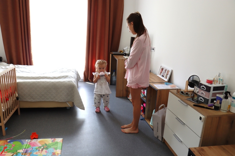 У центр компактного проживання ВПО в Тростянці заселили перші дві сім’ї