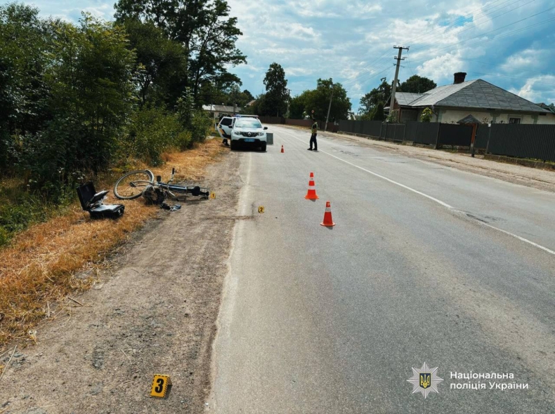 У Лисці мікроавтобус збив 91-річного велосипедиста: його госпіталізували (ОНОВЛЕНО)