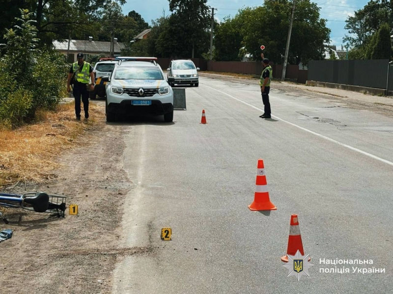 У Лисці мікроавтобус збив 91-річного велосипедиста: його госпіталізували (ОНОВЛЕНО)