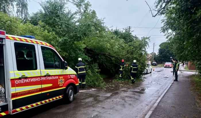У Луцькій громаді рятувальники ліквідовували наслідки негоди