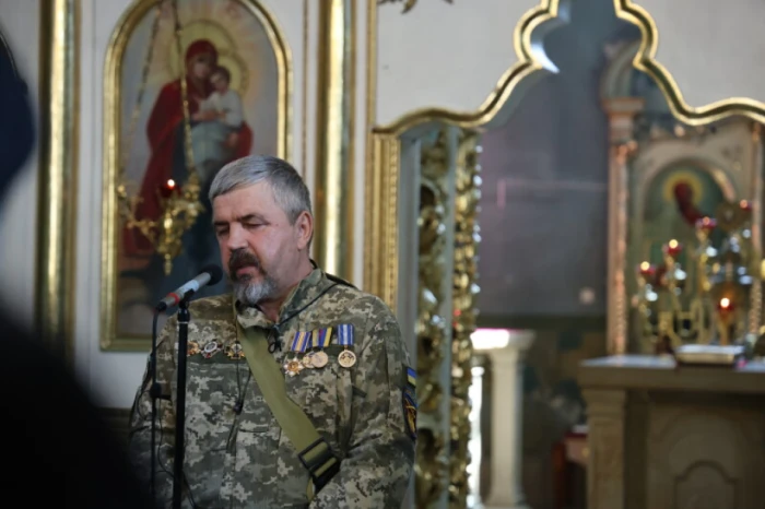 У Луцькій громаді в останню дорогу провели захисника України Олександра Голотюка. ФОТО