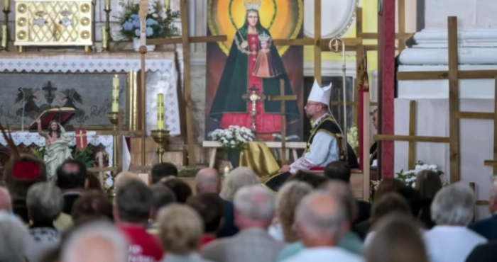 У Луцьку відбулася урочиста меса за жертвами Волинської трагедії за участю польських дипломатів