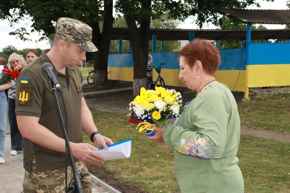 У Покровському Решетилівської громади відкрили Алею Героїв
