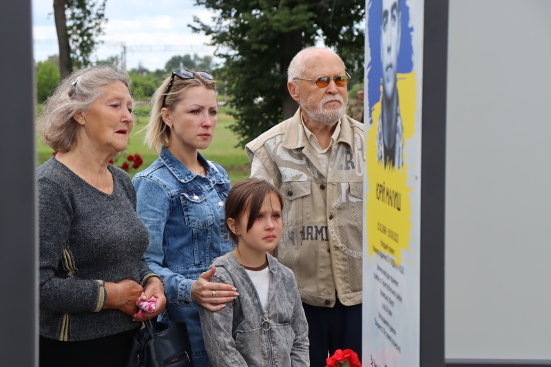 У Покровському Решетилівської громади відкрили Алею Героїв