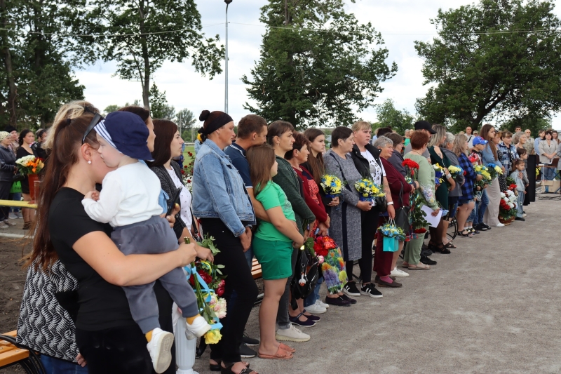 У Покровському Решетилівської громади відкрили Алею Героїв