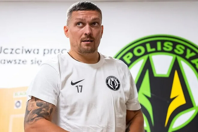 Усик звернувся до гравців Полісся напередодні матчу проти Санта-Коломи