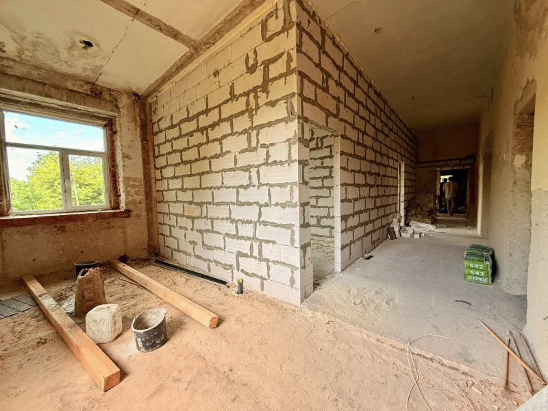 Все за графіком: як у Калуші дитсадок перетворюється на житло для ВПО (ФОТО)