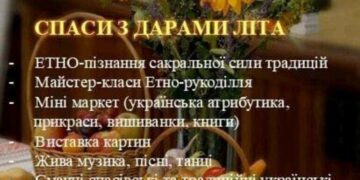 Третій український етнофестиваль «Спаси з дарами літа» проведуть у Лондоні