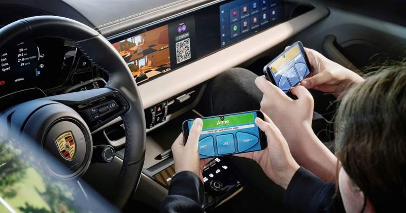 Porsche Macan Electric тепер може самостійно паркуватися і бути ігровим клубом