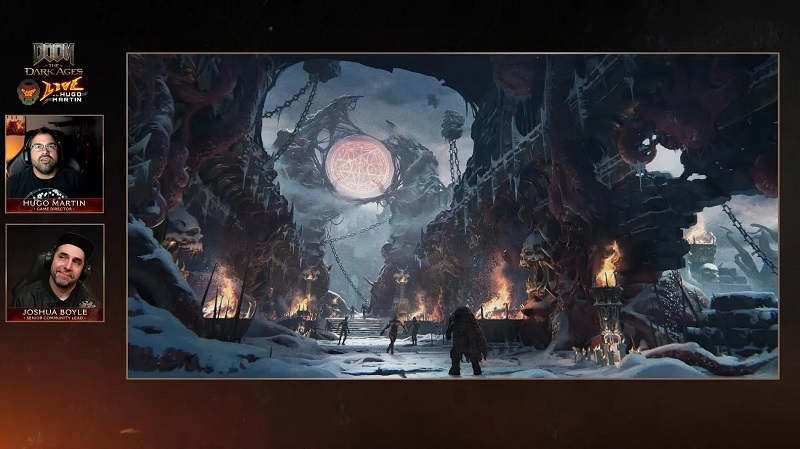 Пекло замерзло: геймдиректор DOOM: The Dark Ages показав концепт арт єдиного доповнення до шутера