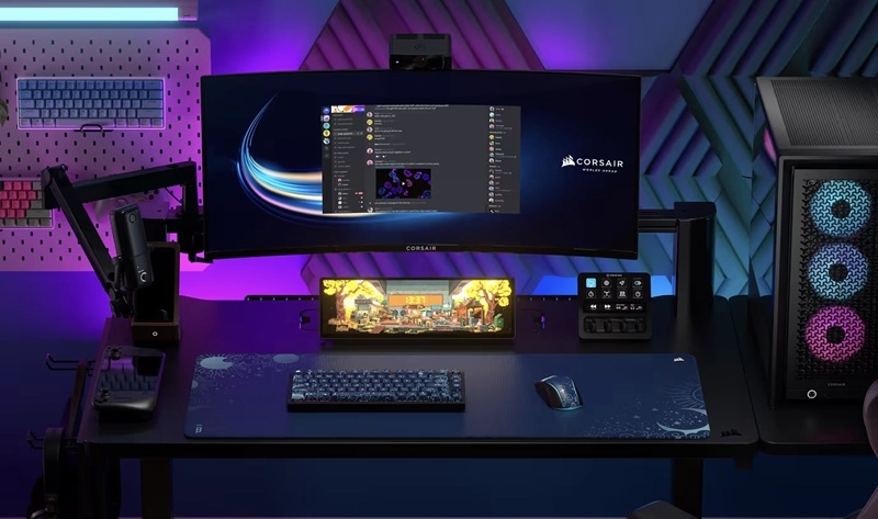 Corsair випустила Xenon Edge 14,5 - багатофункціональний сенсорний дисплей для управління медіаконтентом, віджетами та додатками