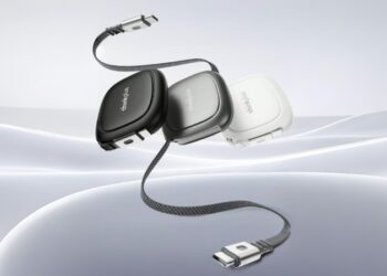 Lenovo випустила компактний висувний кабель із підтримкою зарядки до 240 Вт і довжиною до 120 см
