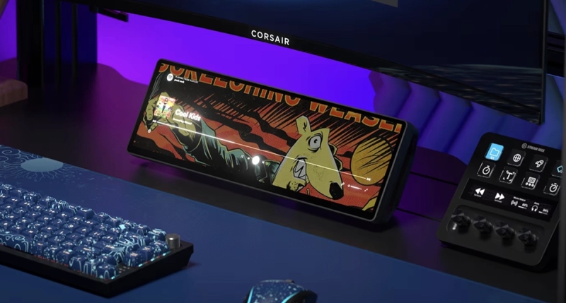 Corsair випустила Xenon Edge 14,5 - багатофункціональний сенсорний дисплей для управління медіаконтентом, віджетами та додатками