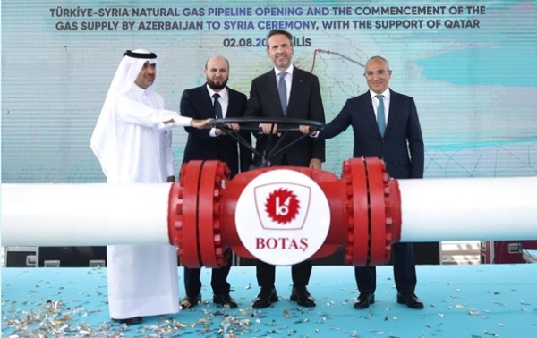 Туреччина почала постачання газу в Сирію Туреччина почала постачання газу в Сирію