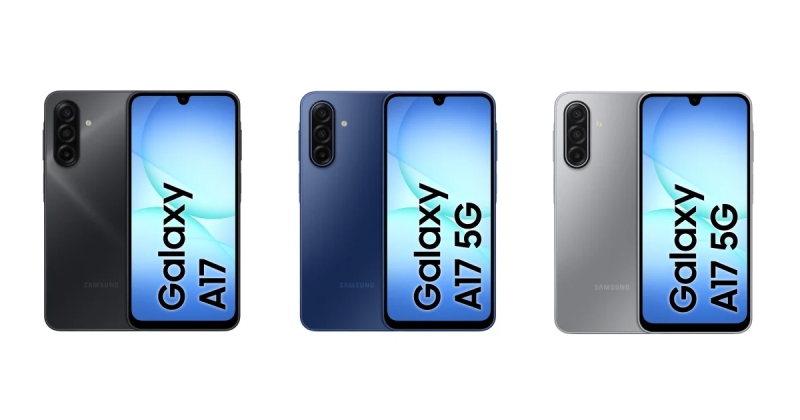 Ось як виглядатиме Galaxy A17 5G у всіх кольорах (витік)