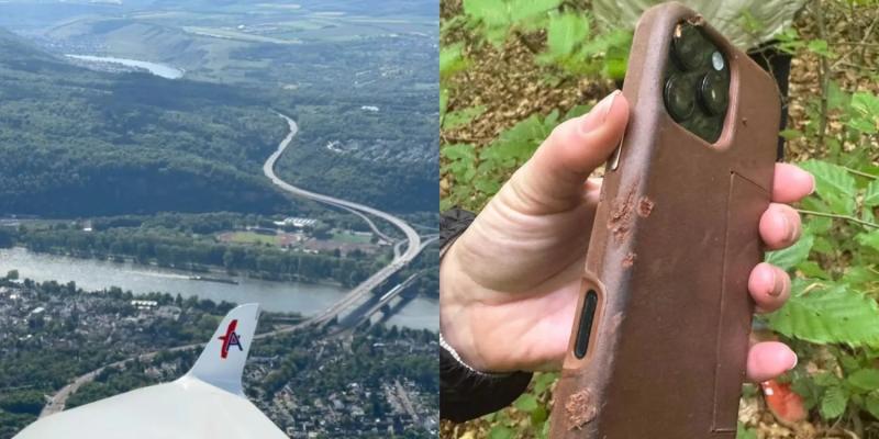 iPhone 16 Pro випав з літака і залишився цілий, навіть відеозйомку не припинив