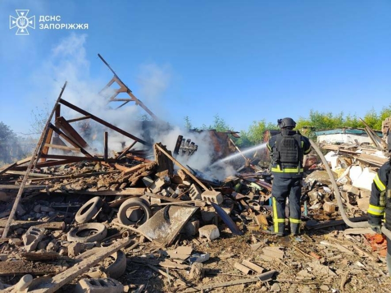 У Запорізькій області через обстріли виникли чотири пожежі