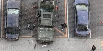 У Подільському районі Києва невідомі підірвали авто (фото)