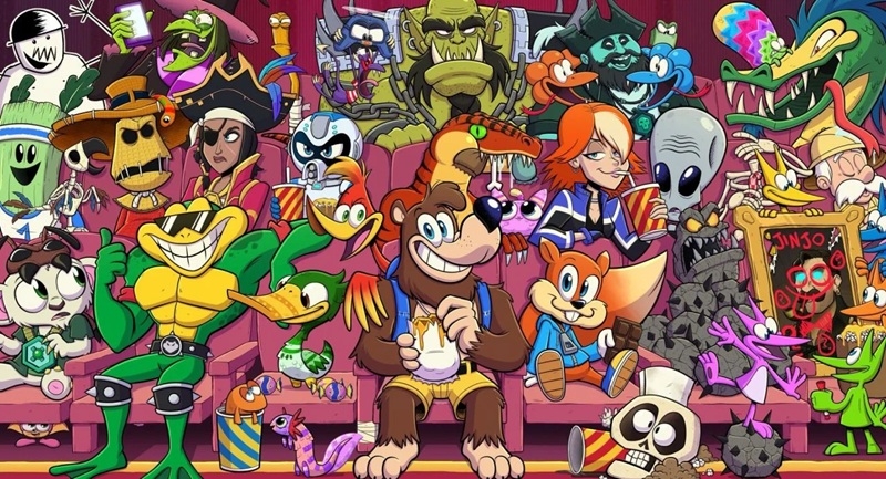 Сорокаріччя студії Rare: унікальний контролер, подарунки, бонуси і навіть колекція вінілових платівок!