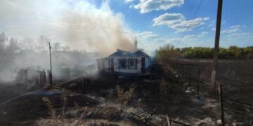 У Запорізькій області обстріли спричинили 11 пожеж: найбільше постраждало Гуляйполе