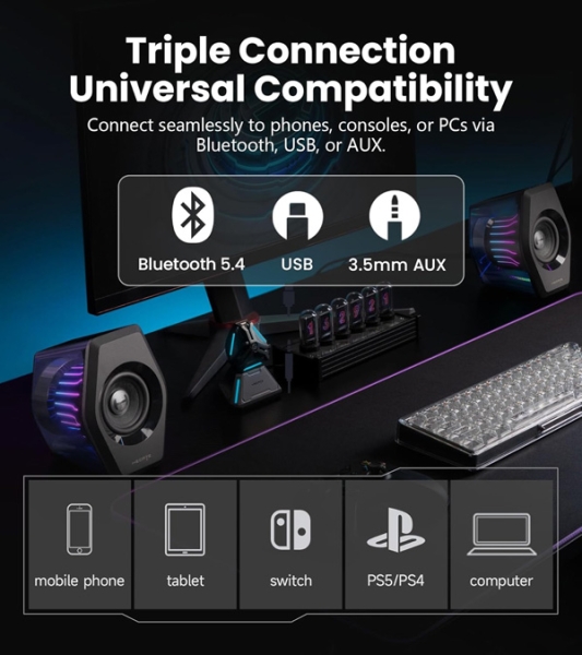 Edifier G2000 Pro - потужна акустика в акриловому корпусі з RGB-підсвічуванням