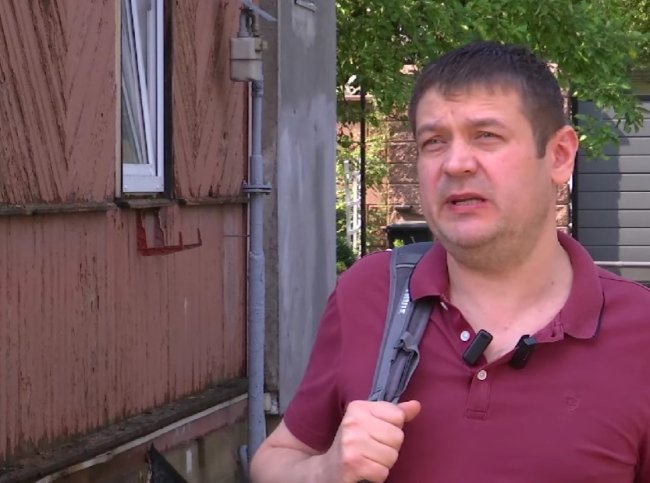 - Був сильний вибух, а потім почало горіти, - рівнянин, на будинок якого впали уламки &laquo;Шахеда&raquo;