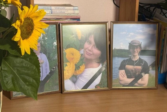 Київщина попрощалася з родиною Гайових, вбитою російською ракетою 31 липня (фото)