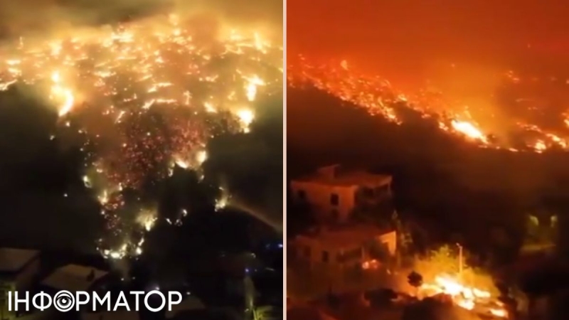 Рекорд Європи: у Туреччині вирують лісові пожежі через спеку у +50,5 градуса