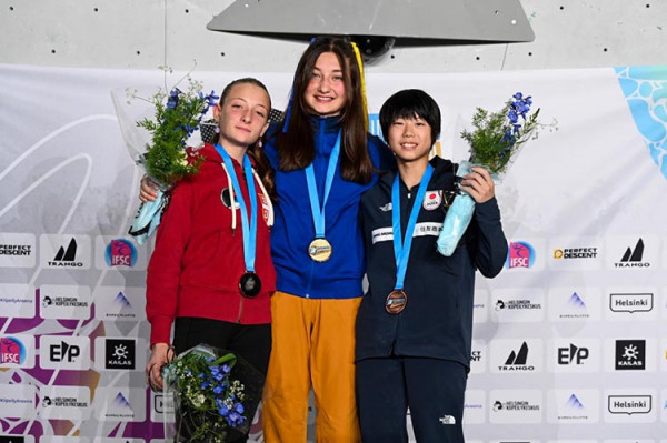 Дніпровська скелелазка Рафаель Казбекова стала Чемпіонкою світу