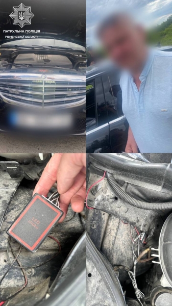Двоє водіїв не мали дозволів на спецсигнали: патрульні зняли пристрої