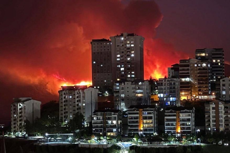 Рекорд Європи: у Туреччині вирують лісові пожежі через спеку у +50,5 градуса