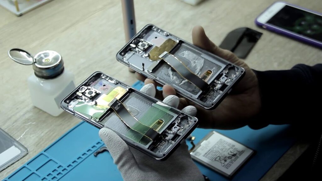 замена экрана Samsung S20FE
