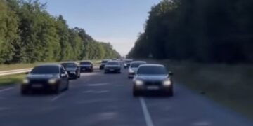 На Рівненщині арештували три авто «крутеликів», які хотіли влаштувати гонки (ВІДЕО)