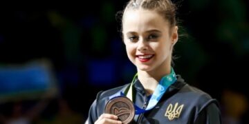 Онофрійчук здобула «бронзу» чемпіонату світу у вправах зі стрічкою