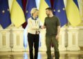 Президентка Єврокомісії поговорила з Зеленським про мирну угоду з РФ