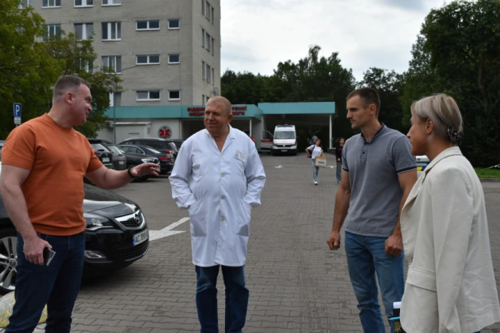 Приміщення Луцької міської клінічної лікарні перевірили на доступність